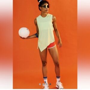 New Free People✨Tempo Tunic - Lemongrass